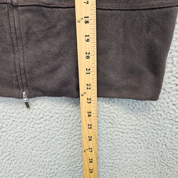 Faconnable Jacket Mens Size Small Brown Cotton Knit‎ Full Zip - Picture 8 of 9